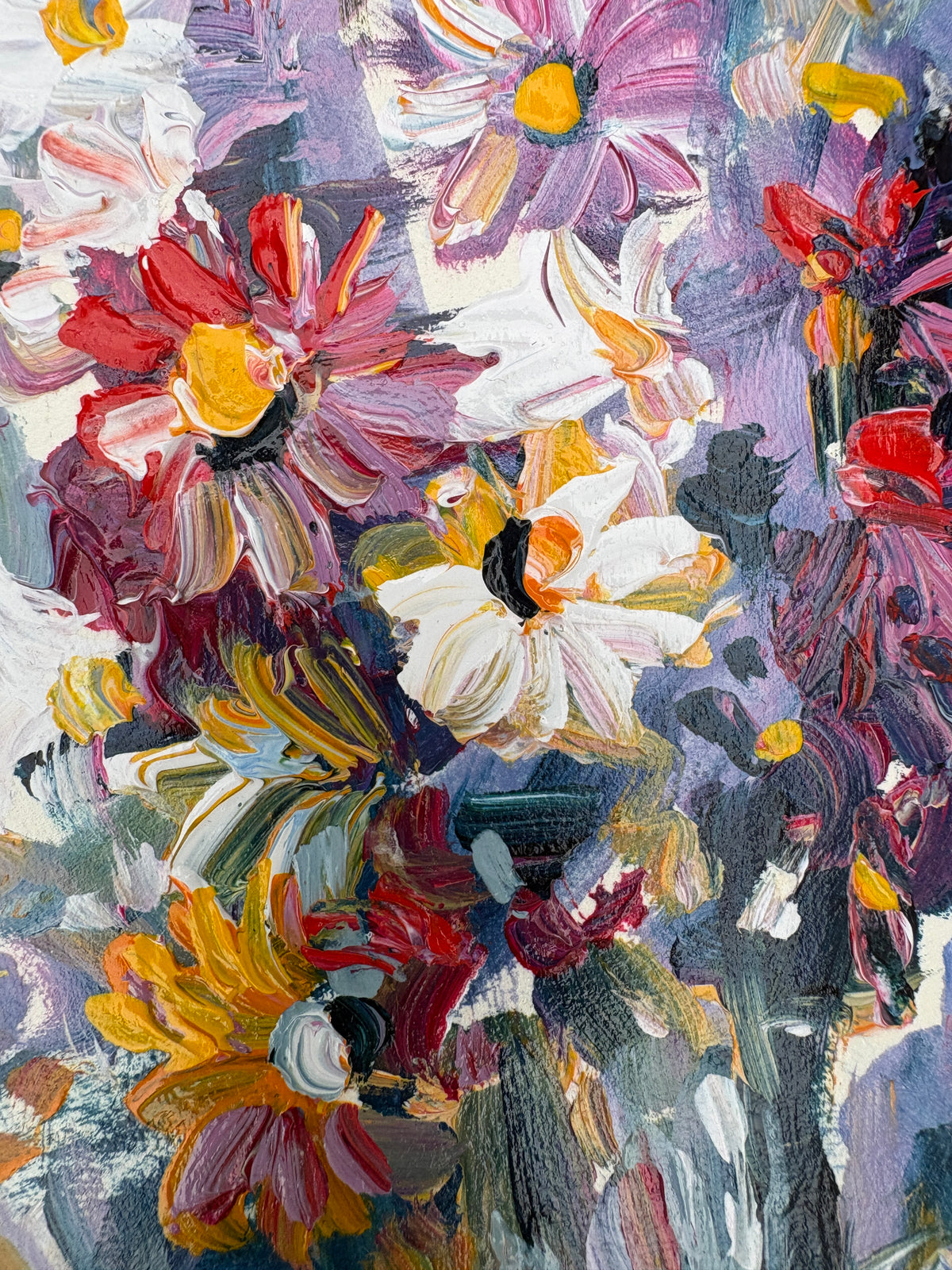 Bouquet de fleurs colorées