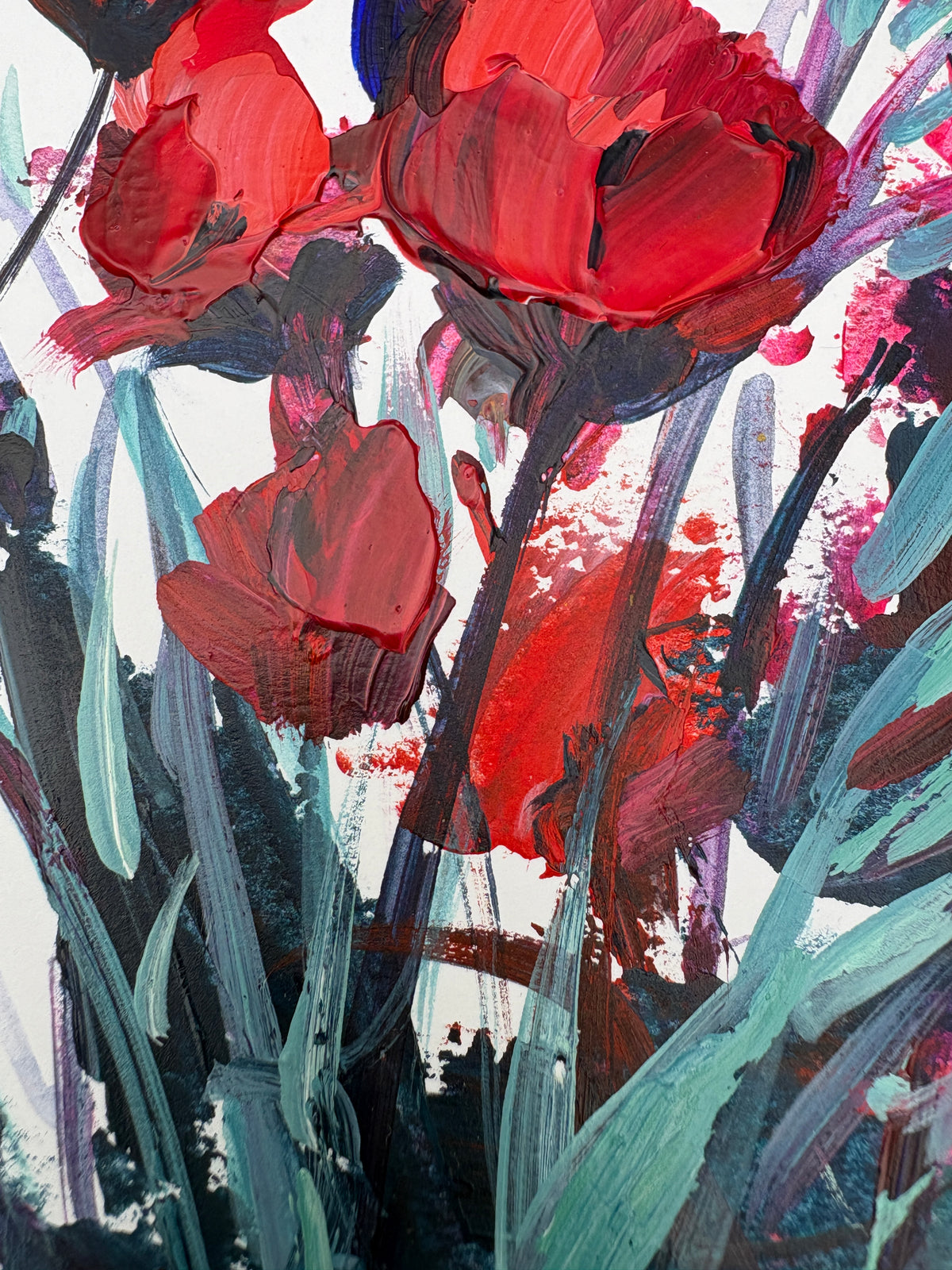 Coquelicots rouges