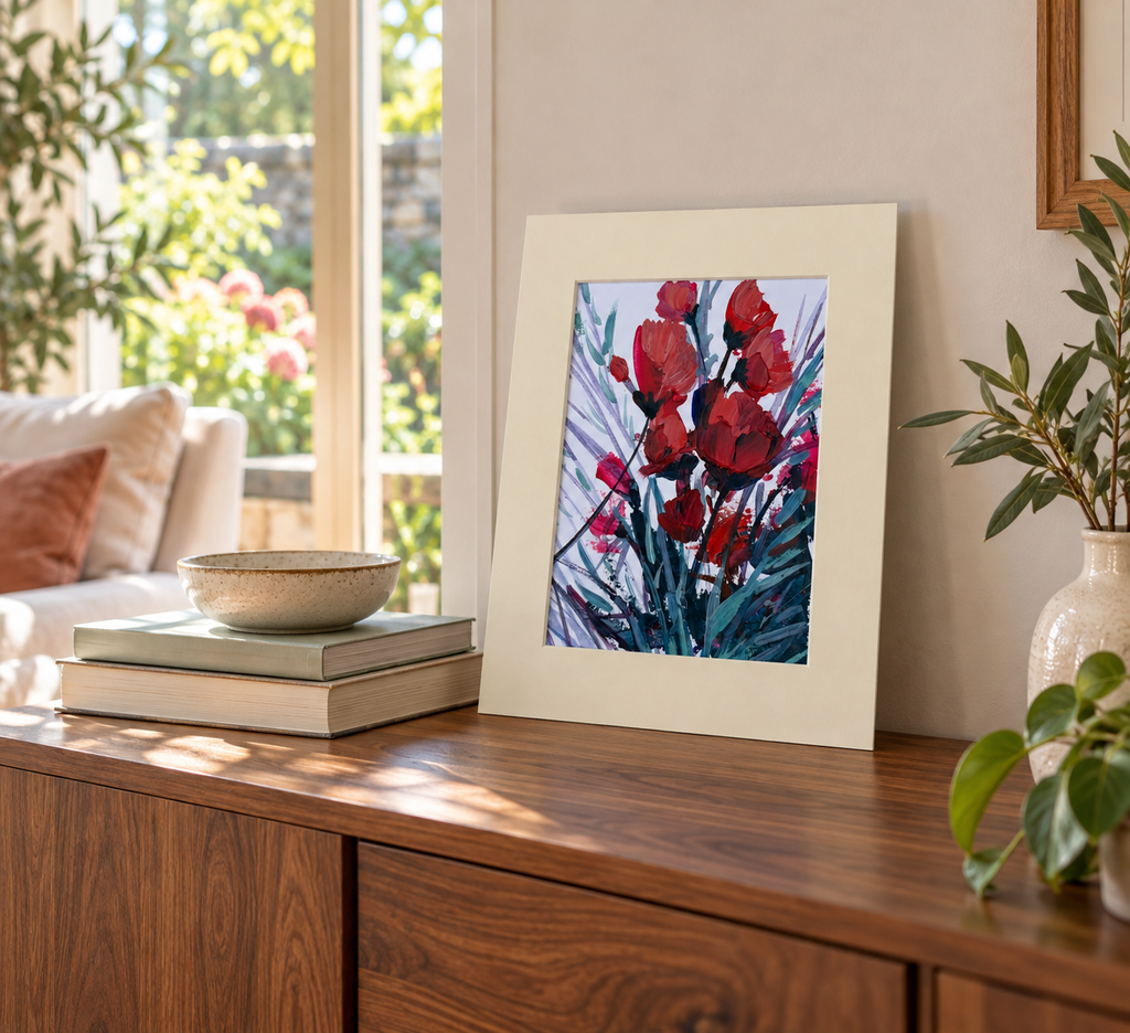 Coquelicots rouges
