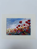 Coquelicots dans les champs