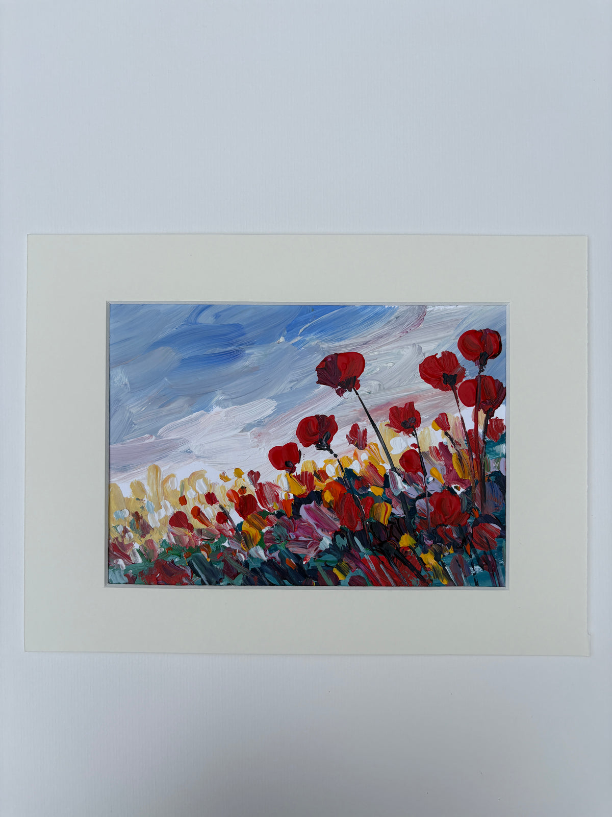 Coquelicots dans les champs