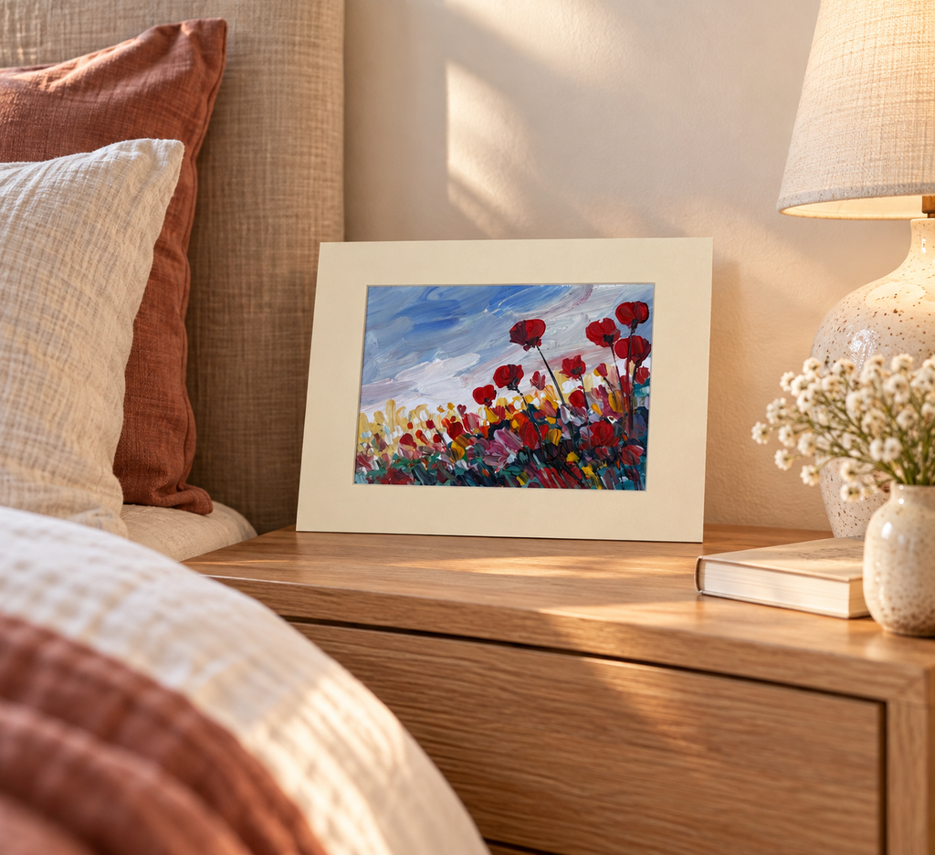 Coquelicots dans les champs