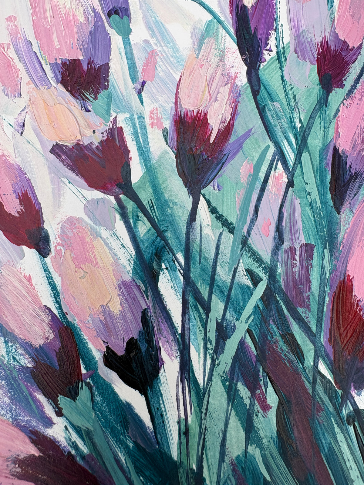 Tulipes aux tons pastel