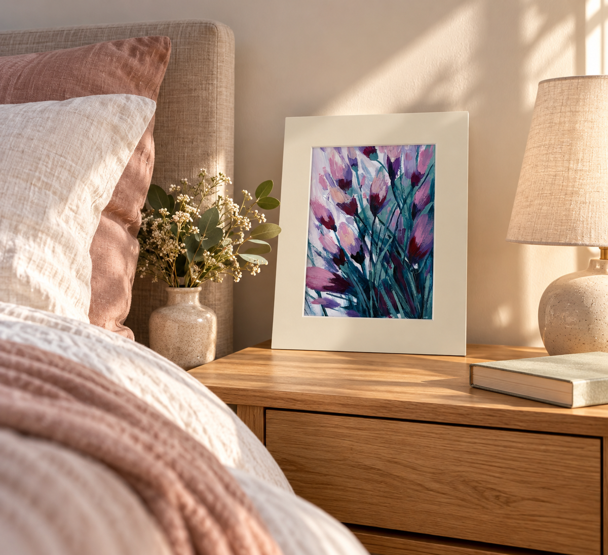 Tulipes aux tons pastel