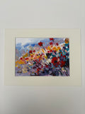 Fleurs dans la lumière