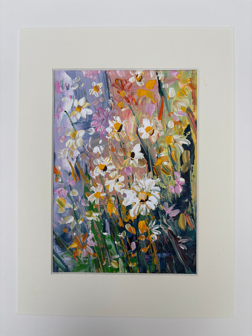 Marguerites au jardin