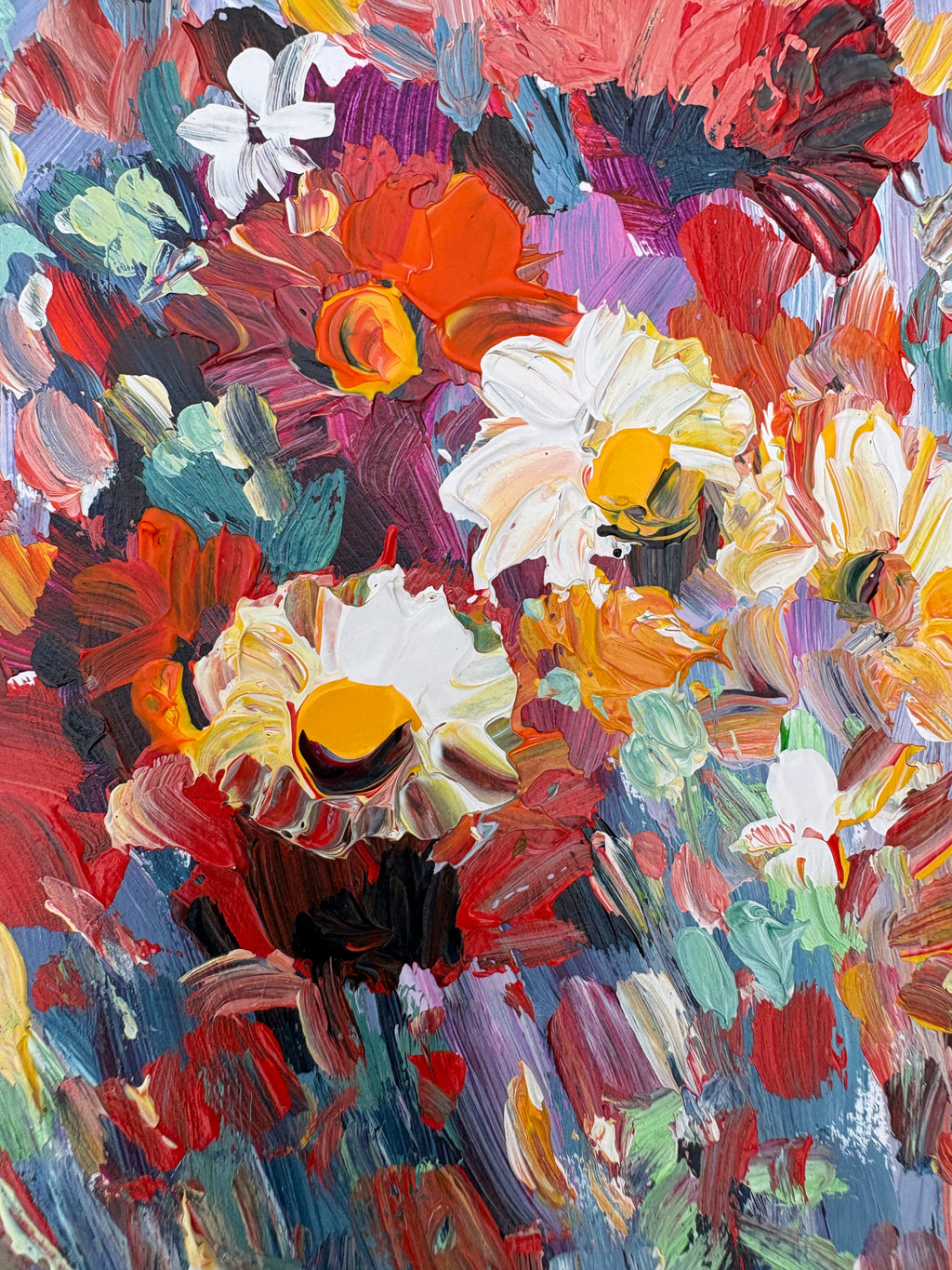 Fleurs aux couleurs vives