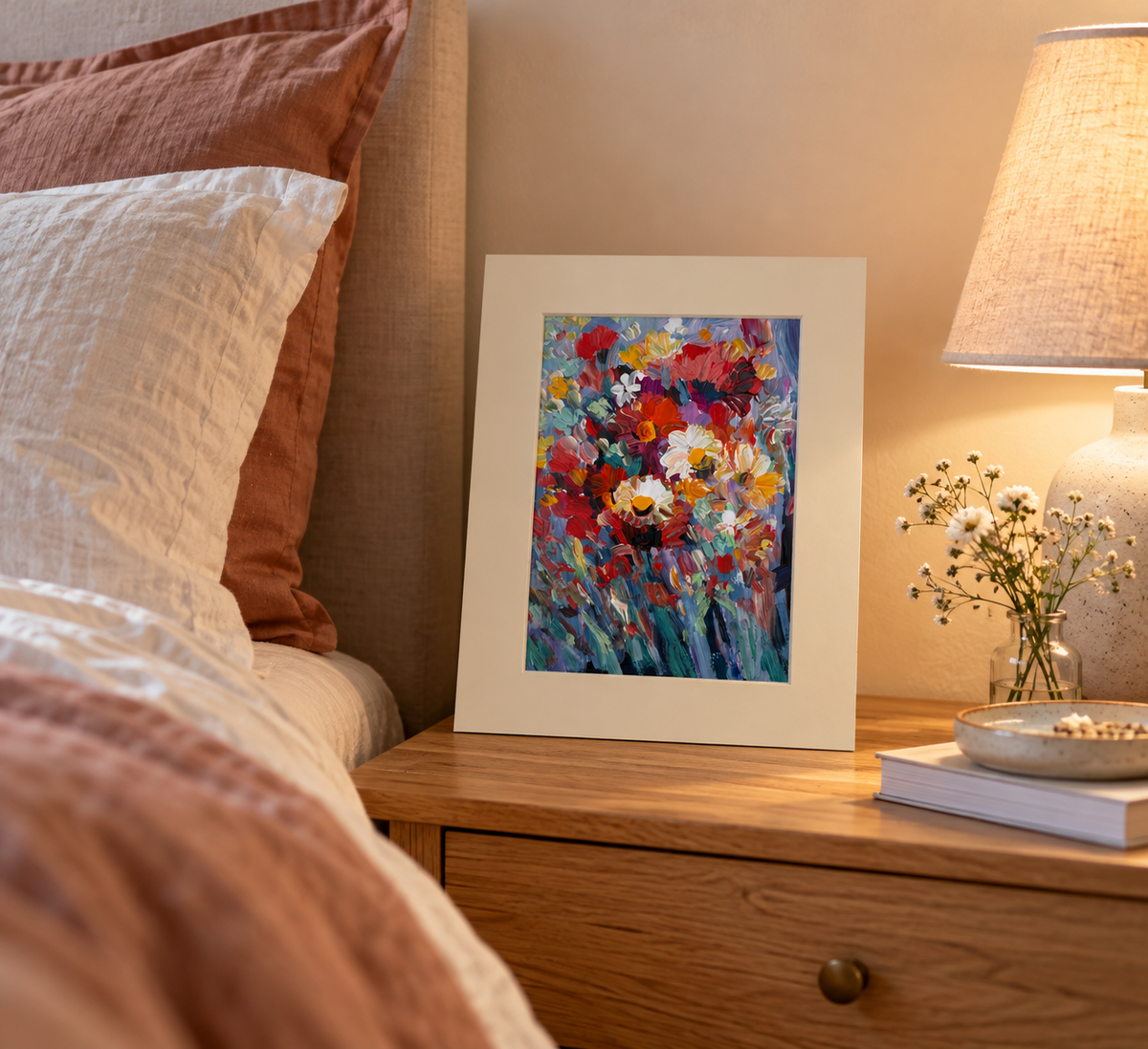 Fleurs aux couleurs vives